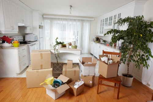 Local moving team handling a West Hampstead property move