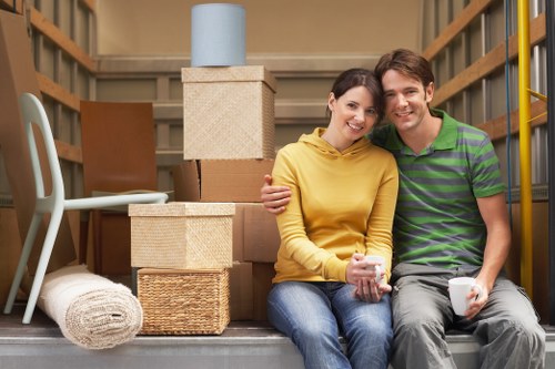 Residential removals for a flat near West Hampstead station