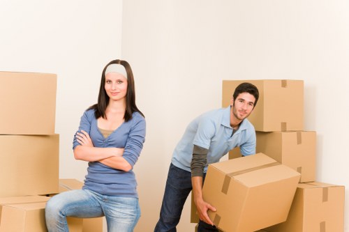 Clearing unwanted furniture to make space in a West Hampstead home