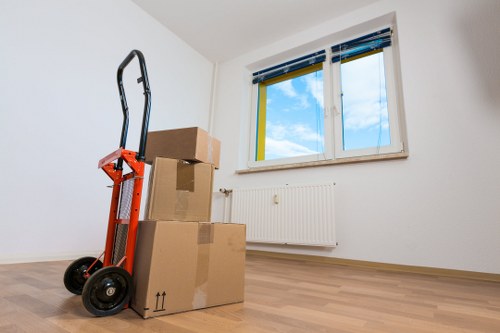 Local moving team assisting with a West Hampstead relocation