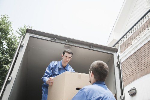 Commercial moving service supporting offices near West Hampstead