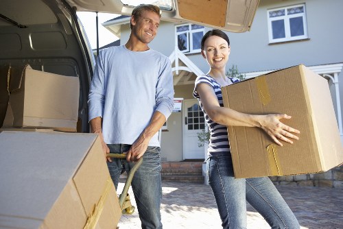 Prepared moving van for a West Hampstead home or business move